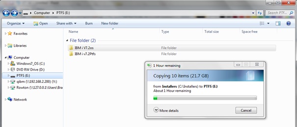 Step 1 Copy files to flash drive on PC